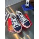 Christian Louboutin Women's Pedro Junior Sneakers In Navy Fabric