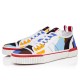 Christian Louboutin Women's Pedro Junior Sneakers In Multicolor Fabric