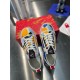 Christian Louboutin Women's Pedro Junior Sneakers In Multicolor Fabric