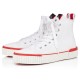 Christian Louboutin Women's Pedro Sneakers In White Fabric