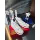 Christian Louboutin Women's Pedro Sneakers In White Fabric