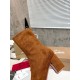 Christian Louboutin Stretchadoxa 70MM Ankle Boots in Brown Suede