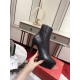 Christian Louboutin Bianca Ankle Boots 120mm in Black Lambskin