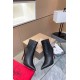 Christian Louboutin Chelsea Chick Ankle Boots 100mm in Black Leather