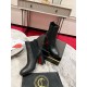 Christian Louboutin Turelastic 85mm Ankle Boots in Black Leather