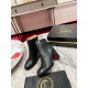 Christian Louboutin Adoxa 70mm Ankle Boots in Black Leather