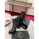 Christian Louboutin Adoxa 70mm Ankle Boots in Black Leather