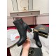 Christian Louboutin Adoxa 70mm Ankle Boots in Black Leather