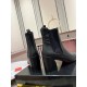 Christian Louboutin Turelastic 55mm Ankle Boots in Black Leather