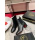 Christian Louboutin Turelastic 55mm Ankle Boots in Black Leather