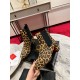 Christian Louboutin Turelastic 55mm Ankle Boots with Leopard Print