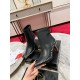 Christian Louboutin Vidura Ankle Boots 85mm in Black Leather