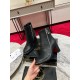 Christian Louboutin CL Zip Booty 70mm in Black Leather