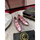 Christian Louboutin Miss Jane Pumps 55mm In Pink Iridescent Leather