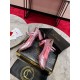 Christian Louboutin Miss Jane Pumps 55mm In Pink Iridescent Leather