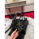 Christian Louboutin Tangueva Strappy Sandals 100mm in Black Leather