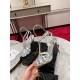 Christian Louboutin Tangueva Strappy Sandals 100mm in Silver Leather