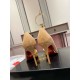 Christian Louboutin Iriza Pumps 85mm in Nude Patent Leather