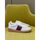 Valentino Women's Upvillage Sneaker in White Suede Leather