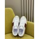 Valentino Women's Upvillage Sneaker in White Suede Leather