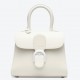 Delvaux Brillant PM Bag in Ivory Box Calf Leather