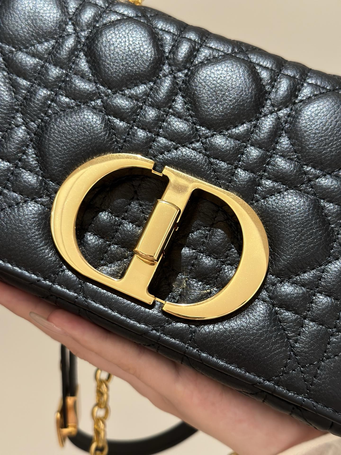 Dior Caro Bag Black Small