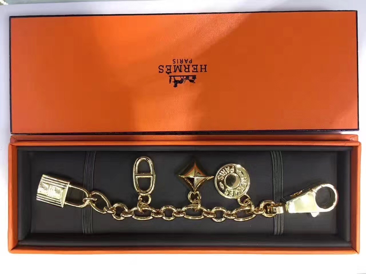 Hermes Gold Breloque Olga Bag Charm