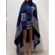 Hermes Marine Avalon Bayadere Throw Blanket