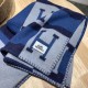 Hermes Marine Avalon Bayadere Throw Blanket