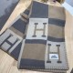 Hermes Nature Avalon Bayadere Throw Blanket