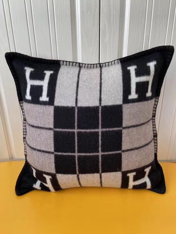 Hermes Black Small Avalon III Pillow