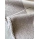 Hermes Beige Avalon III Throw Blanket