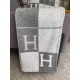 Hermes Grey Avalon III Throw Blanket