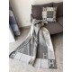 Hermes Grey Avalon III Throw Blanket