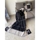 Hermes Black Avalon III Throw Blanket