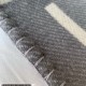 Hermes Ecru Gris Avalon Vibration Throw Blanket