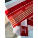 Hermes Geranium Avalon Vibration Throw Blanket