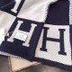 Hermes Dark Blue Avalon Blanket