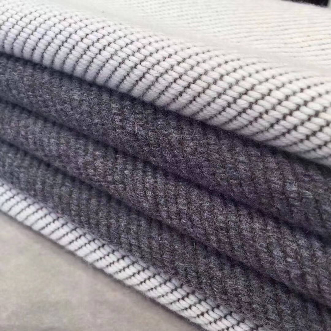 Hermes Grey Avalon Blanket