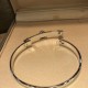 Hermes Silver Collier de Chien Bracelet