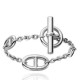 Hermes LG Sterling Silver Farandole Bracelet