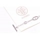 Hermes LG Sterling Silver Farandole Bracelet