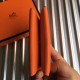 Hermes Orange Epsom Calvi Card Holder