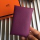 Hermes Anemone Epsom Calvi Card Holder