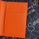 Hermes MC² Euclide Card Holder In Orange Epsom Leather