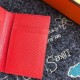 Hermes MC² Euclide Card Holder In Red Epsom Leather