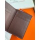 Hermes MC² Euclide Card Holder in Bordeaux Shiny Alligator Leather