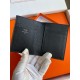 Hermes MC² Euclide Card Holder in Black Shiny Alligator Leather