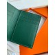 Hermes MC² Euclide Card Holder in Vert Fonce Shiny Alligator Leather