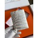 Hermes MC² Euclide Card Holder in Himalaya Niloticus Crocodile Skin